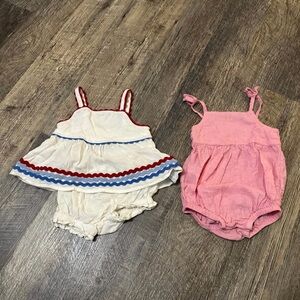 Old Navy Pink Baby Romper